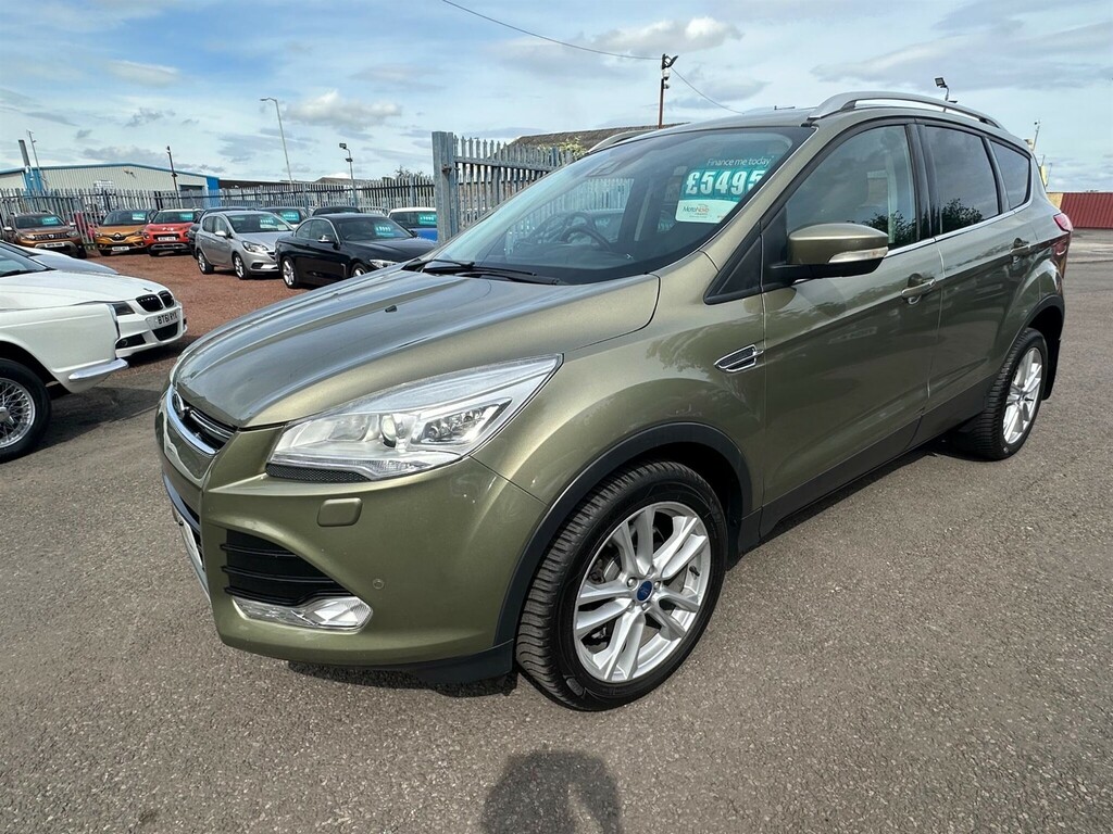 Ford Kuga 2.0 Tdci Titanium X Awd Euro 5 CV13NHL Green #2