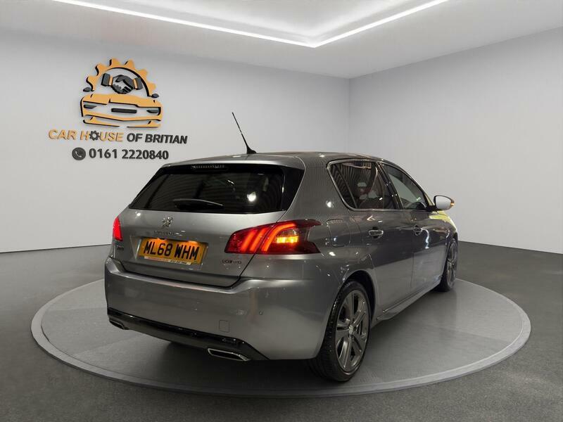 Peugeot 308 1.2 Puretech Gt Line Euro 6 S S ML68WHM Grey #6