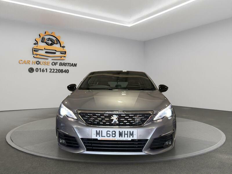 Peugeot 308 1.2 Puretech Gt Line Euro 6 S S ML68WHM Grey #3