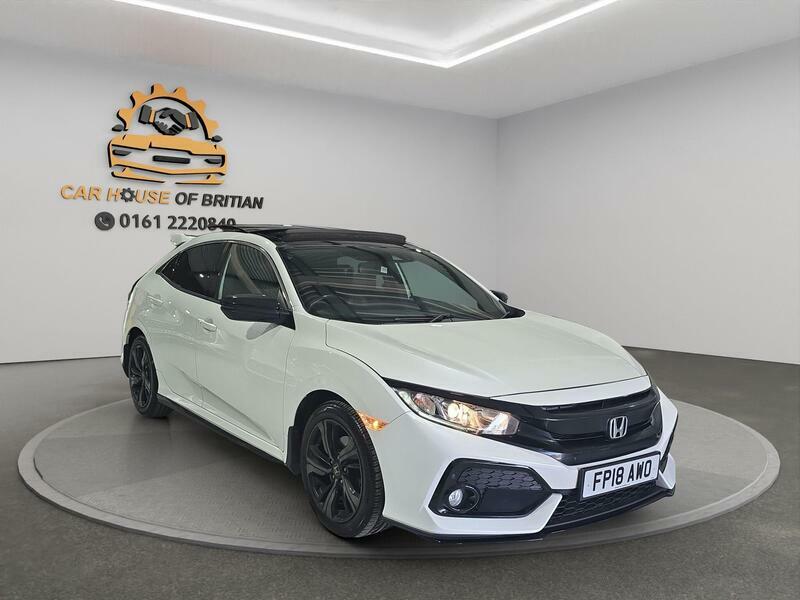 Honda Civic 1.6 I-dtec Ex Euro 6 S S White #4