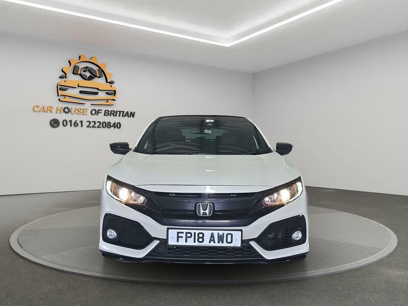 Honda Civic 1.6 I-dtec Ex Euro 6 S S White #3