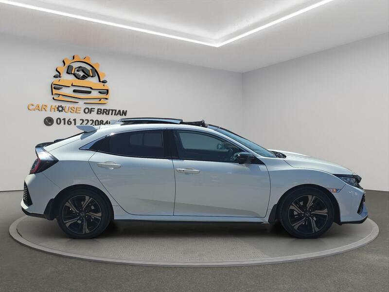 Honda Civic 1.6 I-dtec Ex Euro 6 S S White #5