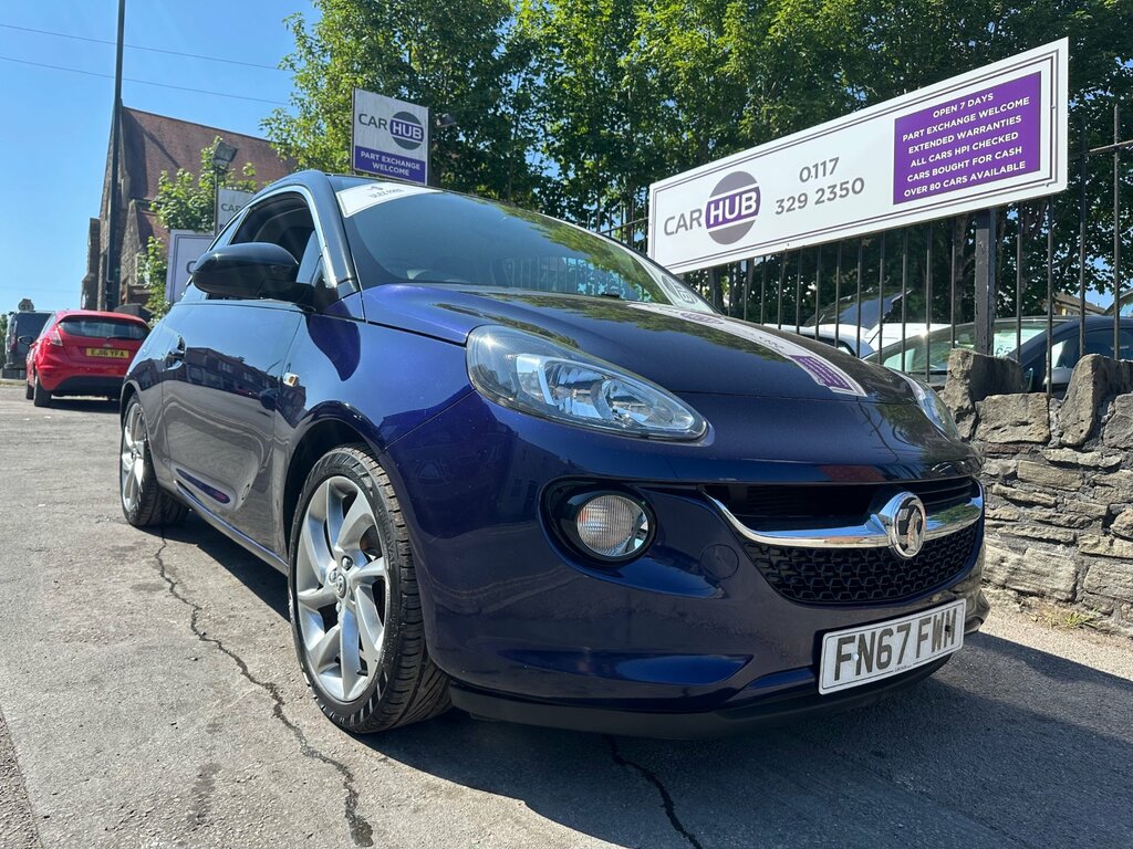 Vauxhall Adam Slam 3-Door Blue