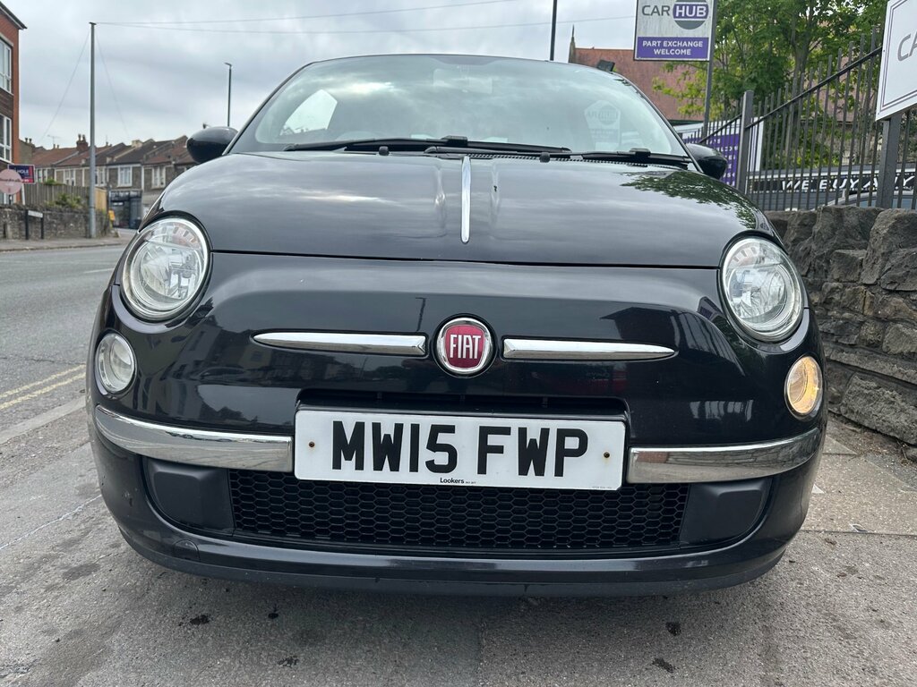 Fiat 500 1.2 8V Cult Hatchback Euro 6 S MW15FWP Black #2