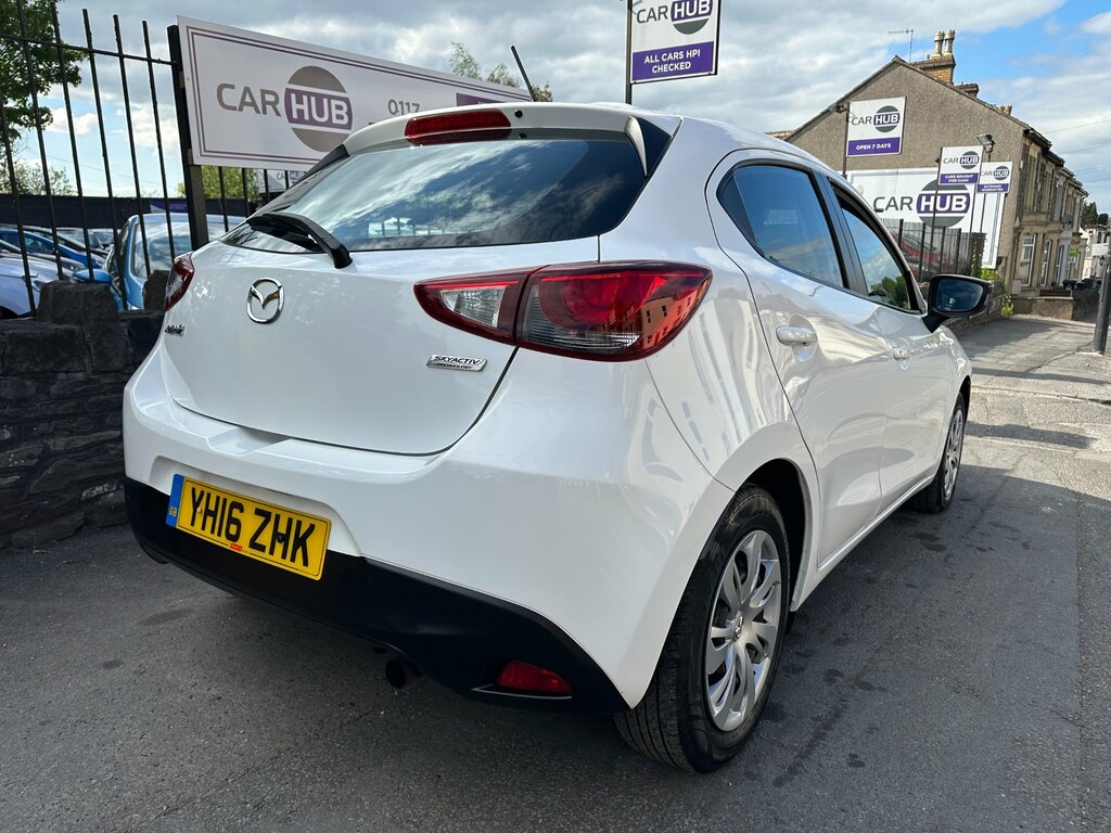 Mazda 2 1.5 Skyactiv-g Se Hatchback Euro YH16ZHK White #5