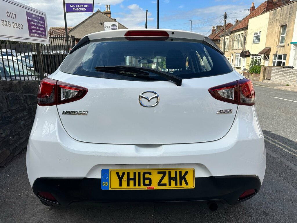 Mazda 2 1.5 Skyactiv-g Se Hatchback Euro YH16ZHK White #4