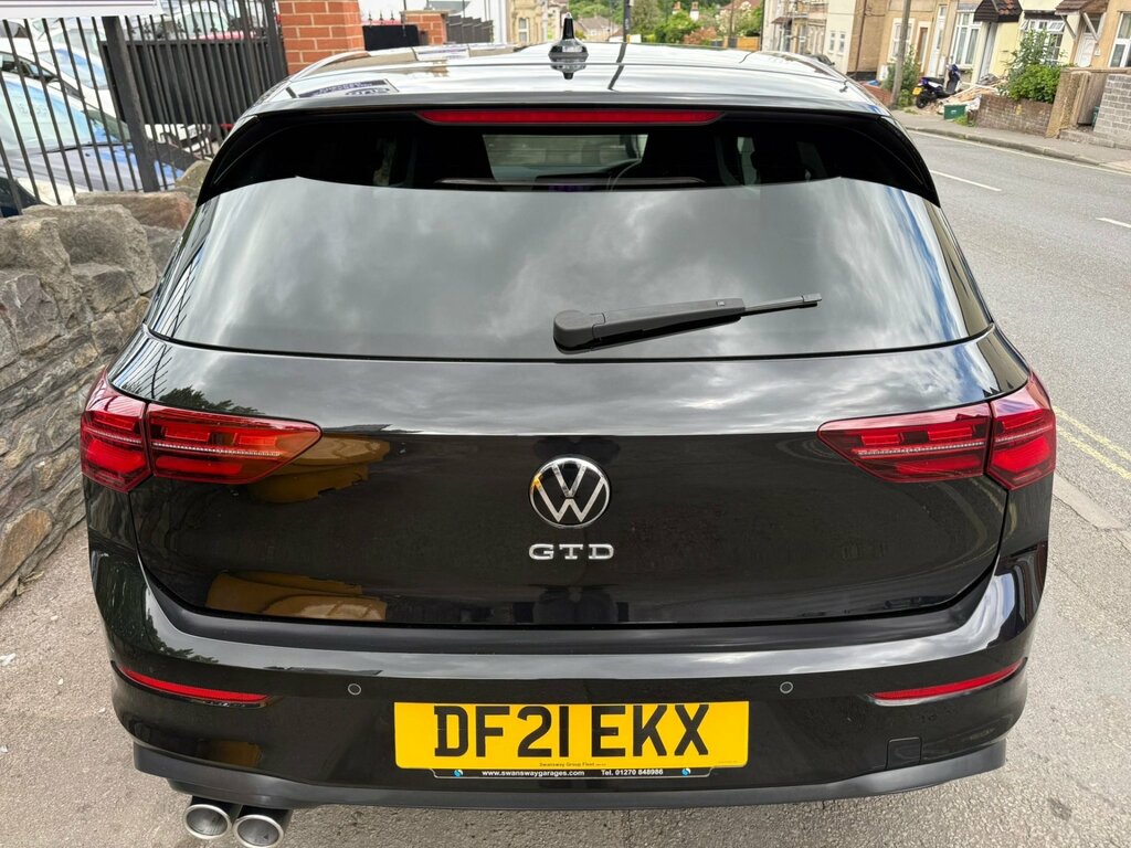 Volkswagen Golf 2.0 Tdi Gtd Hatchback Dsg Euro 6 Ss DF21EKX Black #5