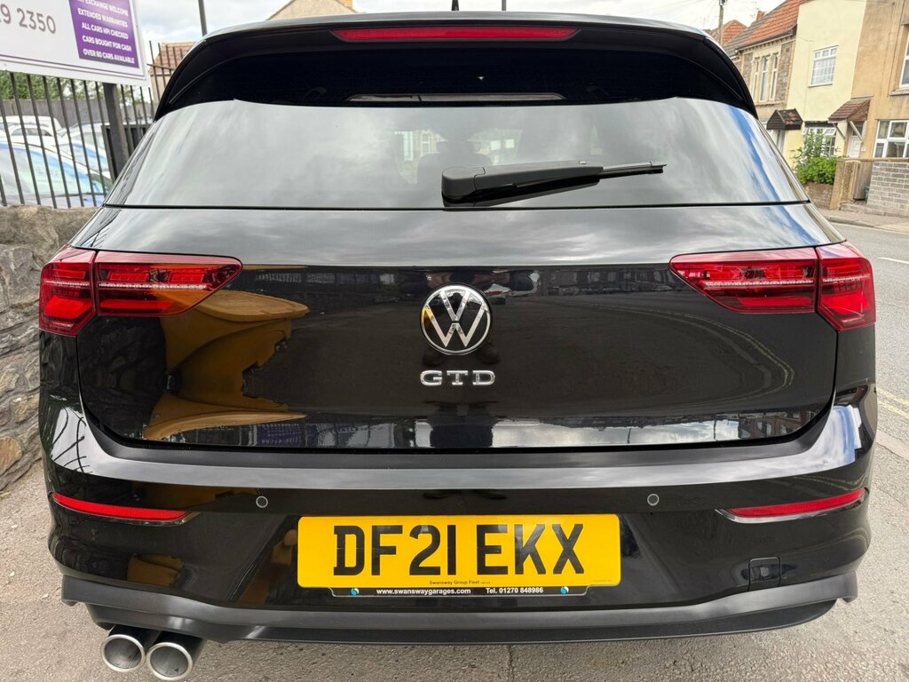 Volkswagen Golf 2.0 Tdi Gtd Hatchback Dsg Euro 6 Ss DF21EKX Black #4