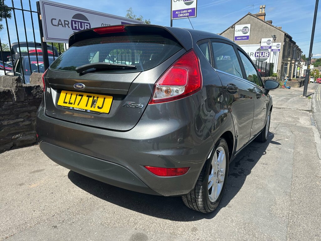 Ford Fiesta 1.25 Zetec Hatchback Euro 6 82 LL17TWJ Grey #5