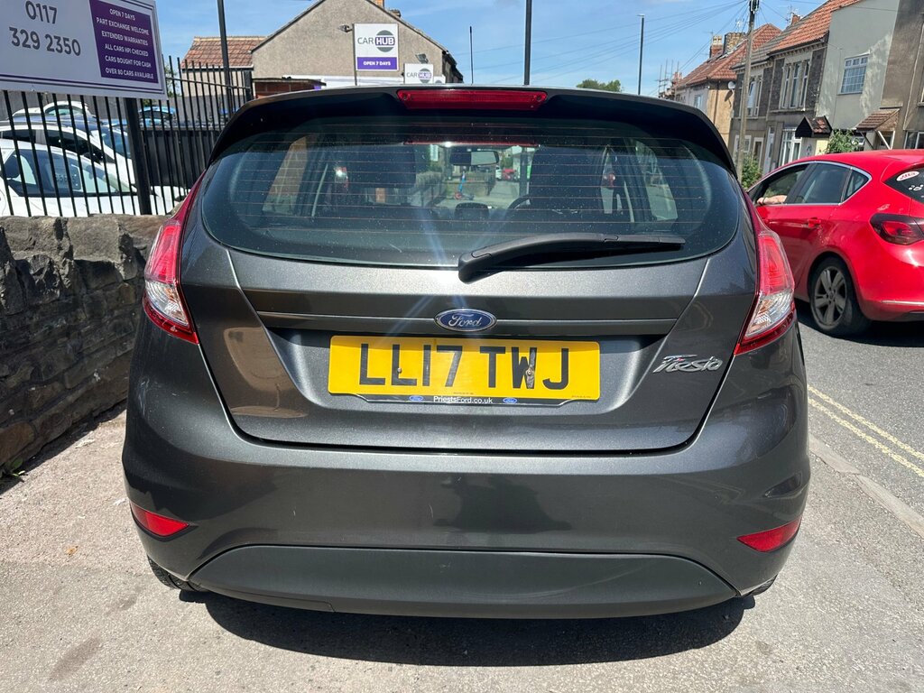 Ford Fiesta 1.25 Zetec Hatchback Euro 6 82 LL17TWJ Grey #4