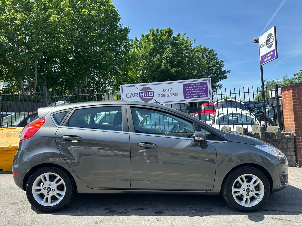 Ford Fiesta 1.25 Zetec Hatchback Euro 6 82 LL17TWJ Grey #6