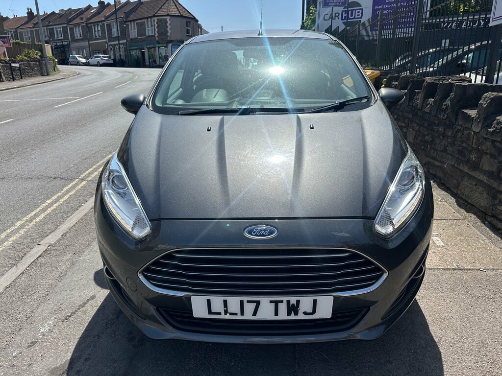 Ford Fiesta 1.25 Zetec Hatchback Euro 6 82 LL17TWJ Grey #3