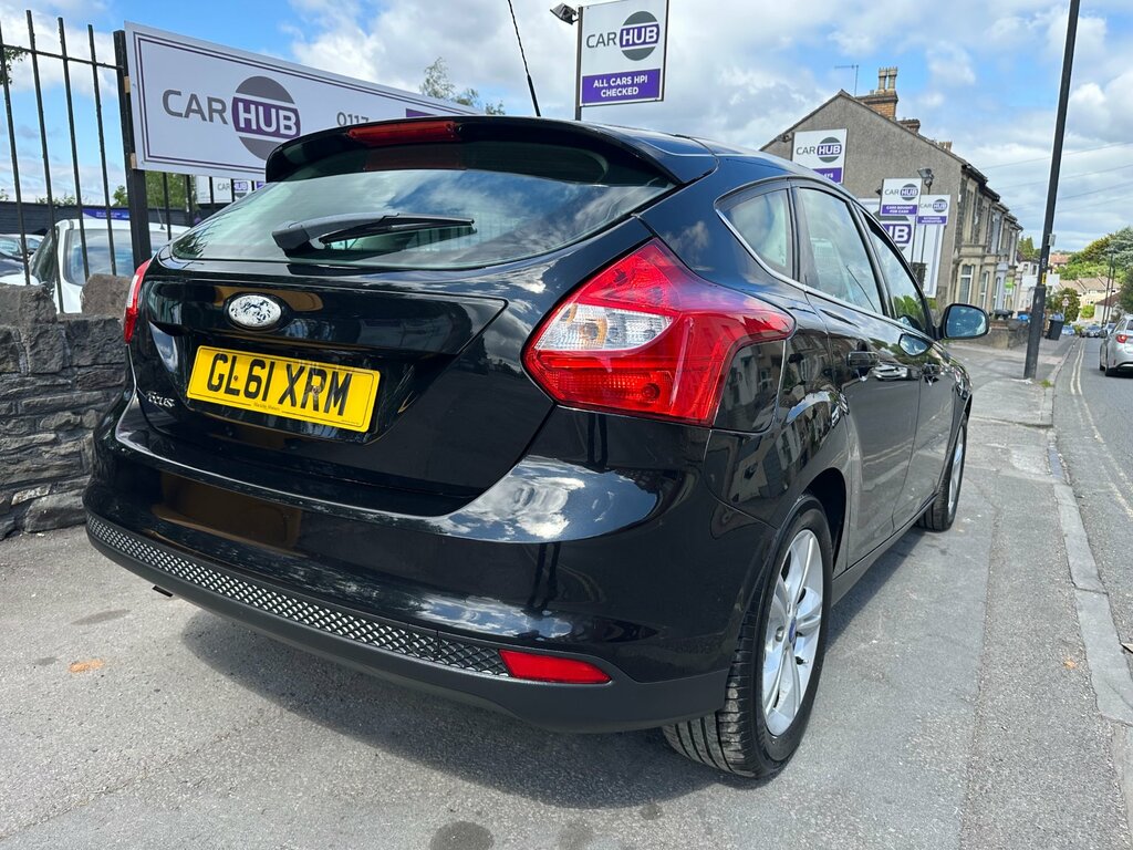 Ford Focus 1.6 Zetec Hatchback Euro 5 105 Black #6