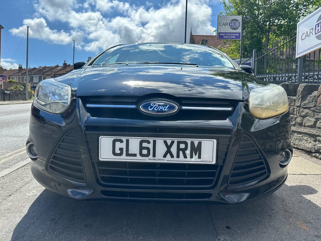 Ford Focus 1.6 Zetec Hatchback Euro 5 105 Black #3