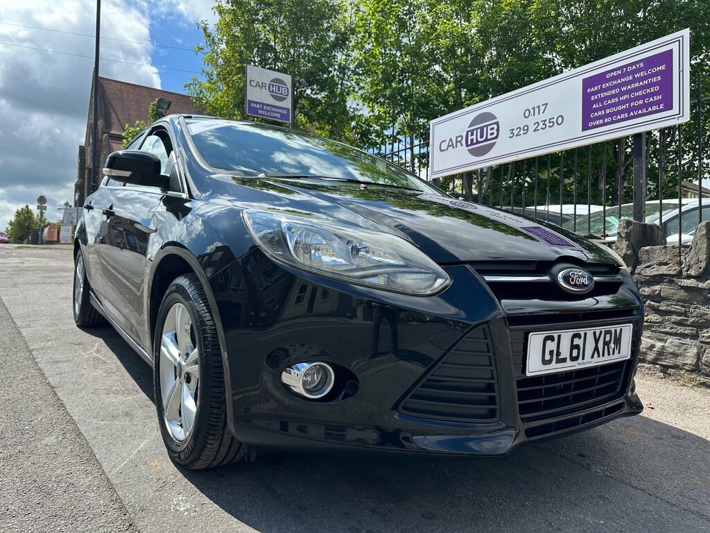 Ford Focus 1.6 Zetec Hatchback Euro 5 105 Black