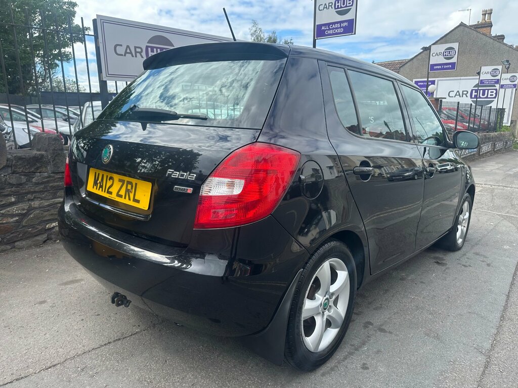 Skoda Fabia 1.2 Se Hatchback Euro 5 69 Ps MA12ZRL Black #6