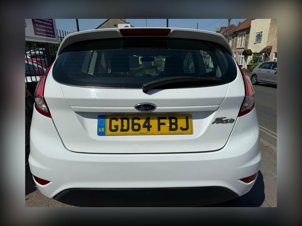 Ford Fiesta 1.25 Style Hatchback Euro 5 60 GD64FBJ White #4