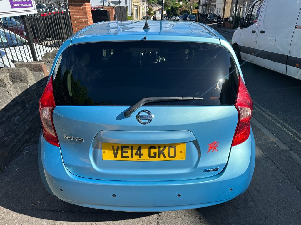 Nissan Note 1.2 12V Acenta Hatchback Euro 5 Blue #4