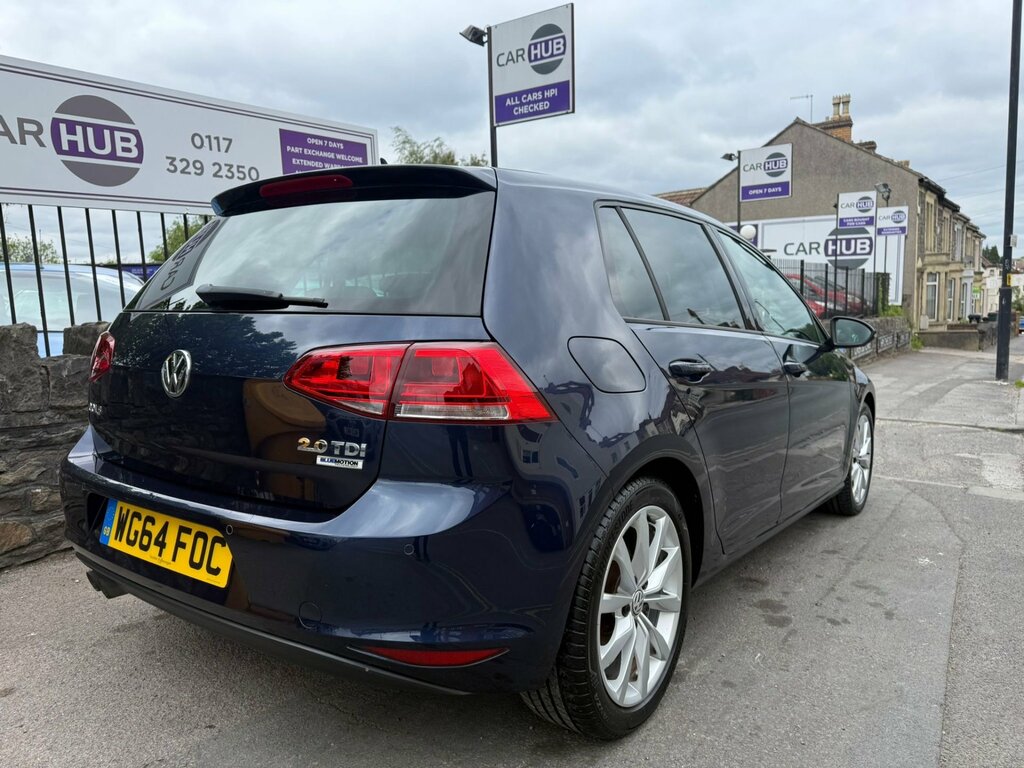 Volkswagen Golf 2.0 Tdi Bluemotion Tech Gt Hatchback Ma WG64FOC Blue #4
