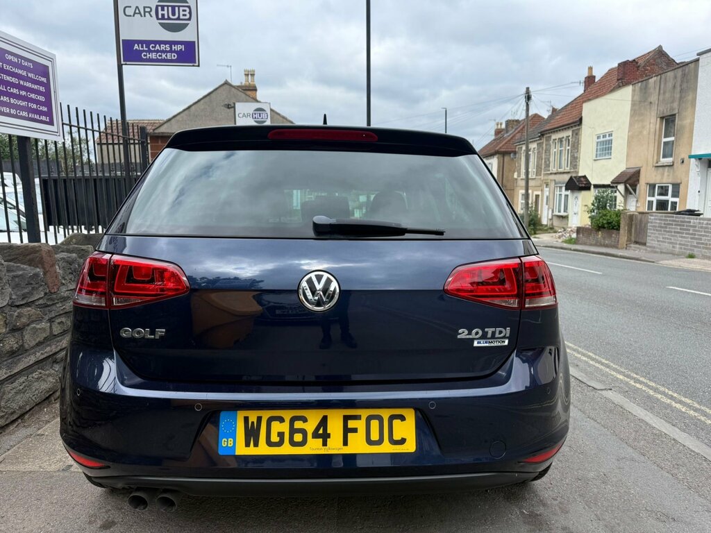 Volkswagen Golf 2.0 Tdi Bluemotion Tech Gt Hatchback Ma WG64FOC Blue #2