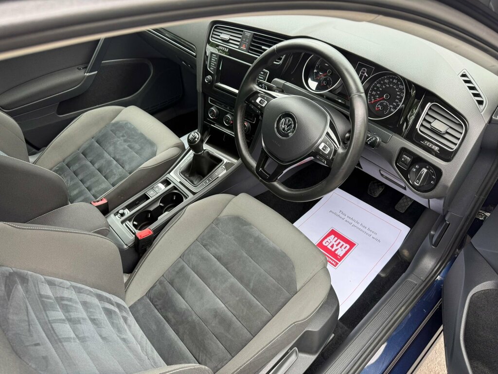 Volkswagen Golf 2.0 Tdi Bluemotion Tech Gt Hatchback Ma WG64FOC Blue #6