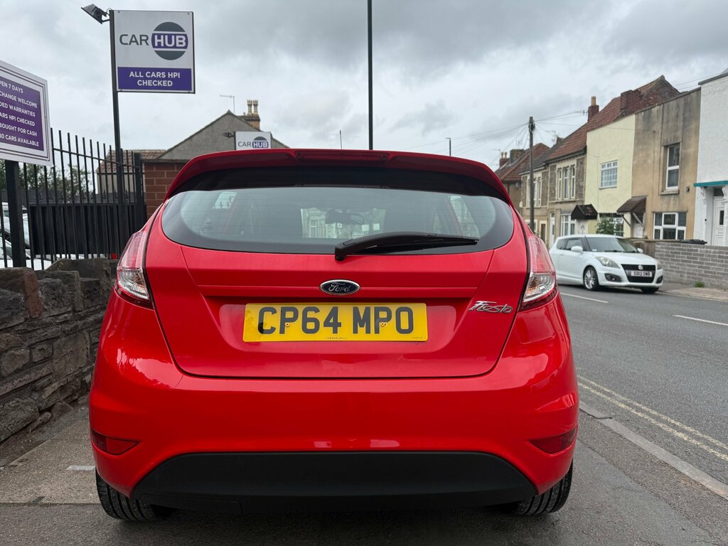 Ford Fiesta 1.25 Zetec Hatchback Euro 5 82 CP64MPO Red #2