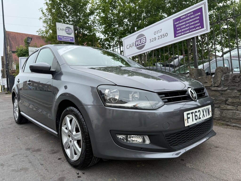 Volkswagen Polo 1.2 Match Hatchback Euro 5 60 P Grey