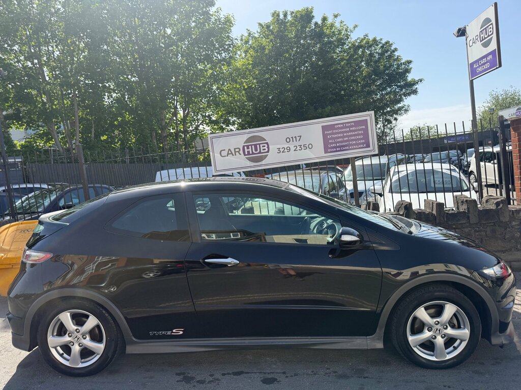 Honda Civic 1.4 I-vtec Type S Hatchback 135 Black #3