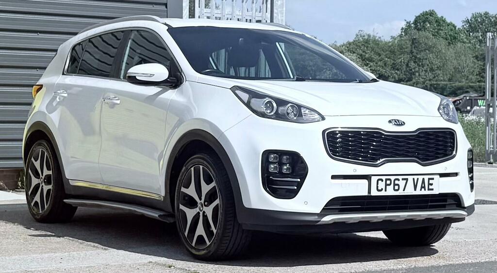 Kia Sportage 2.0 Crdi Gt-line Awd Euro 6 White
