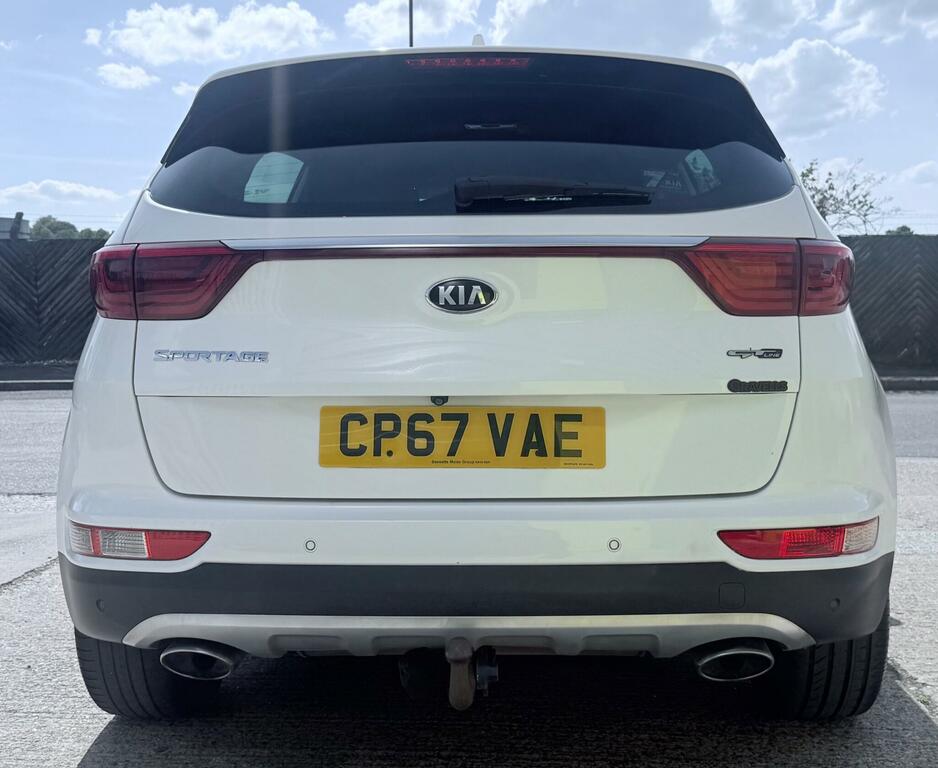 Kia Sportage Gt-line CP67VAE White #3