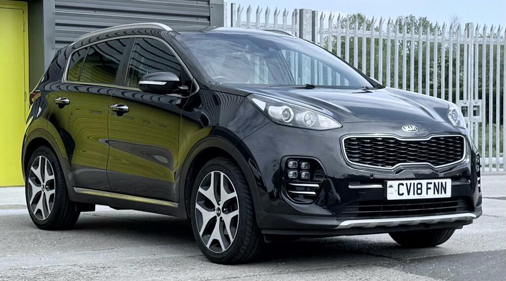 Kia Sportage 1.7 Crdi Gt-line Dct Euro 6 Ss Black