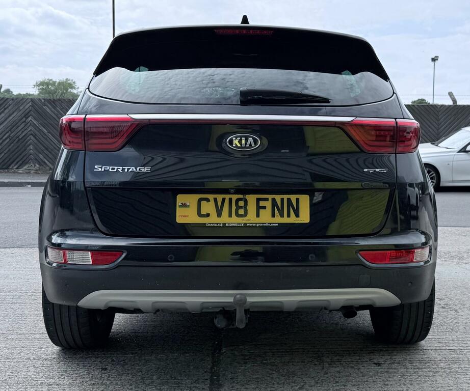 Kia Sportage 1.7 Crdi Gt-line Dct Euro 6 Ss CV18FNN Black #3