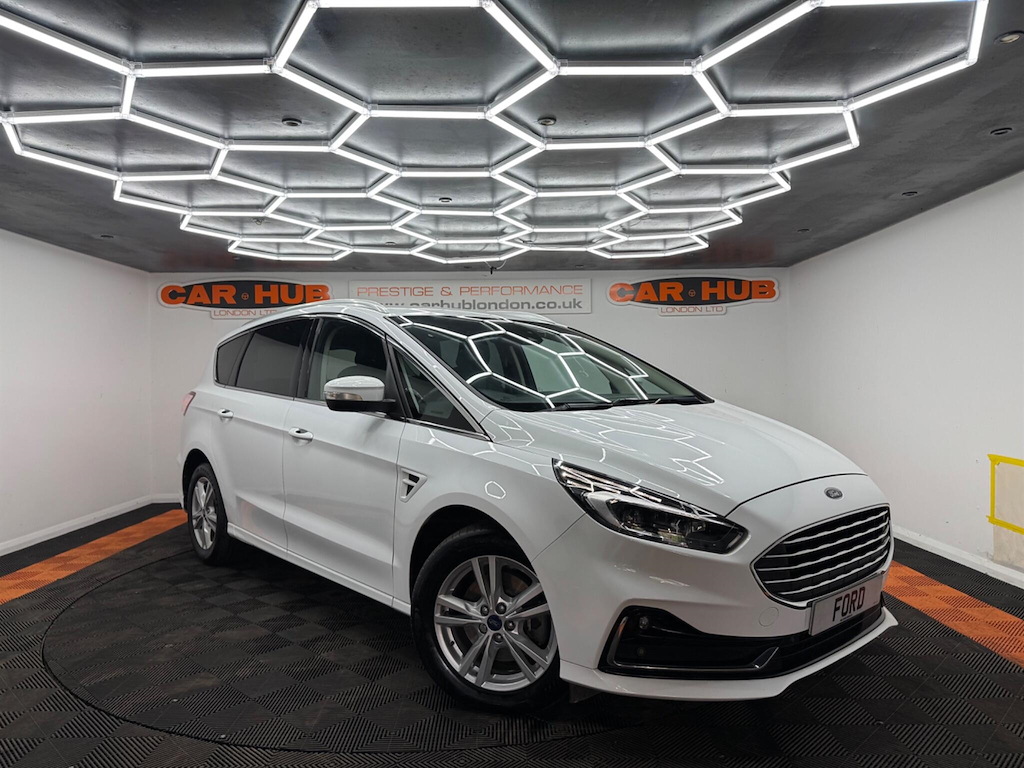 Ford S-Max 2.0 Ecoblue Titanium Euro 6 Ss White