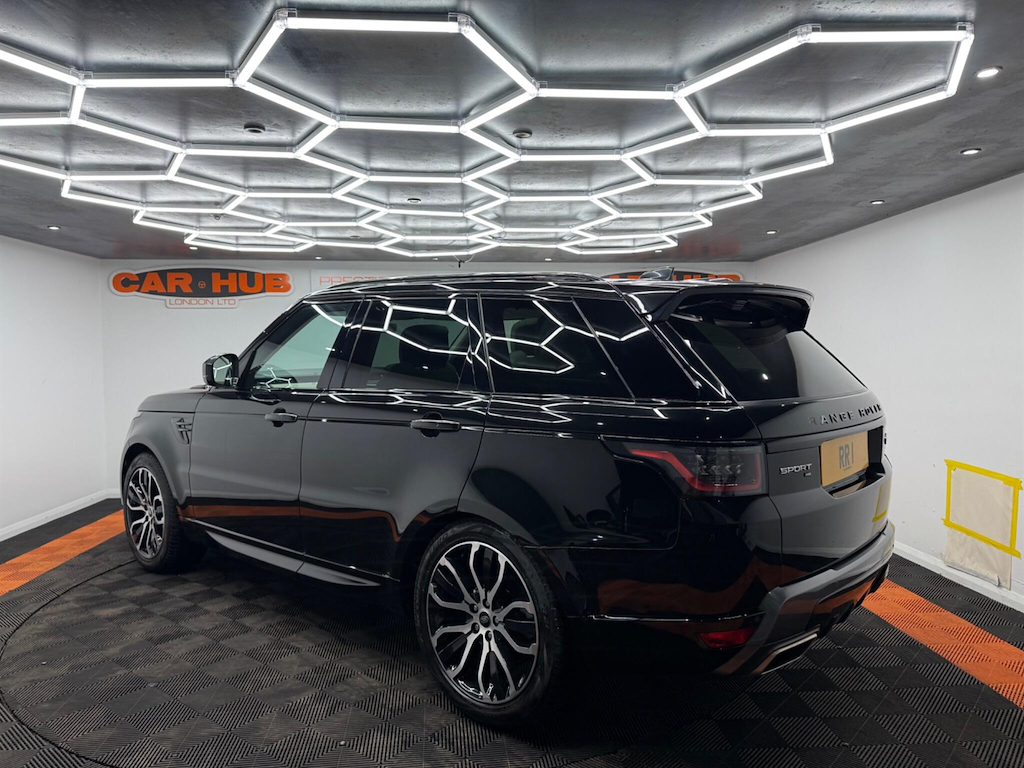 Land Rover Range Rover Sport 3.0 D250 Mhev Hse Silver 4Wd Euro 6 Ss GY22GGE Black #4