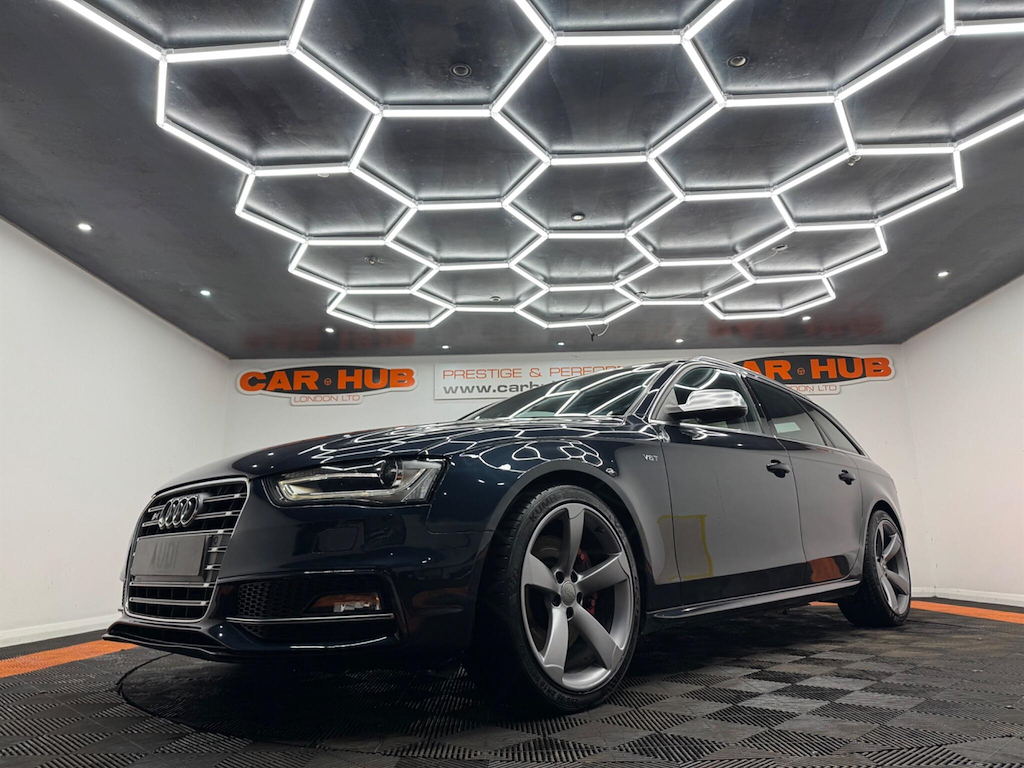 Audi S4 2015 3.0 Tfsi V6 Black Edition Estate S White #14