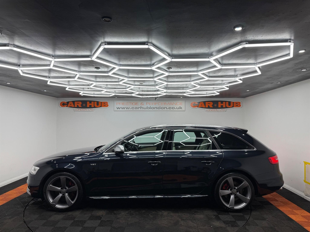 Audi S4 2015 3.0 Tfsi V6 Black Edition Estate S White #26