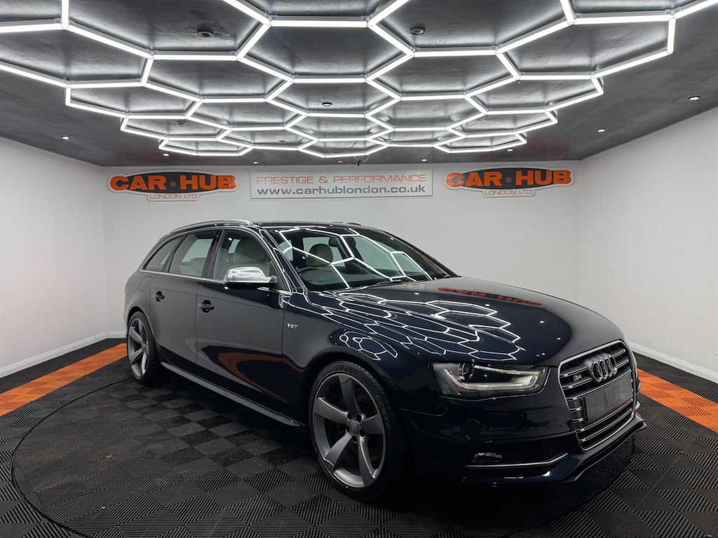 Audi S4 2015 3.0 Tfsi V6 Black Edition Estate S White #6