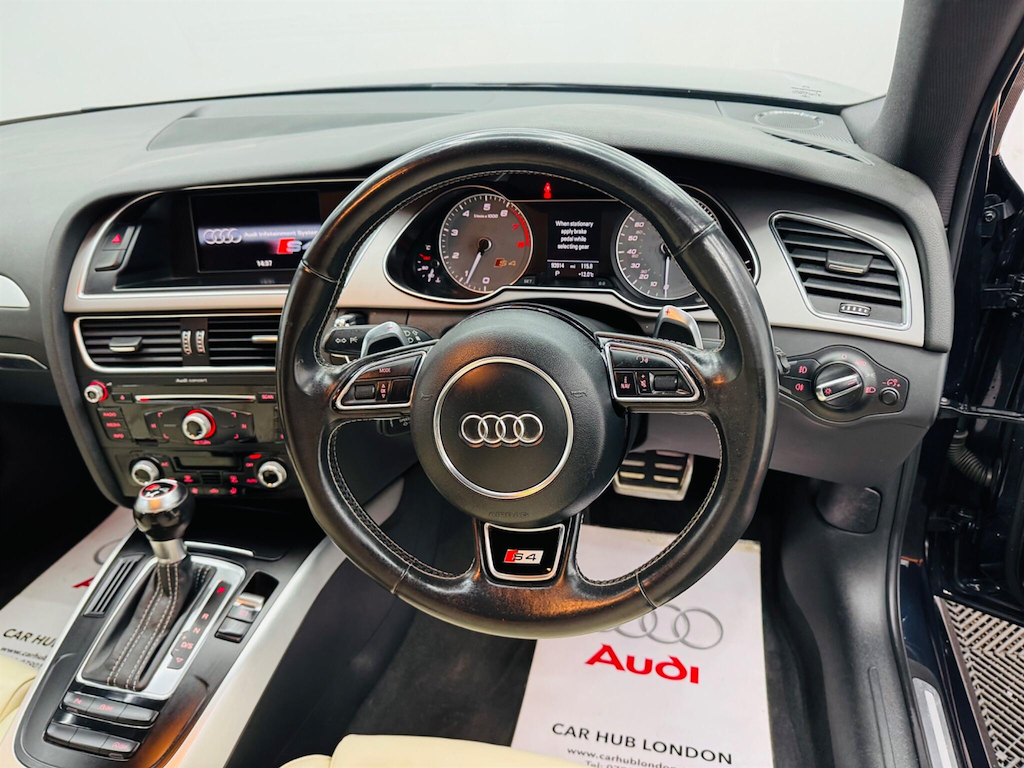 Audi S4 2015 3.0 Tfsi V6 Black Edition Estate S White #51