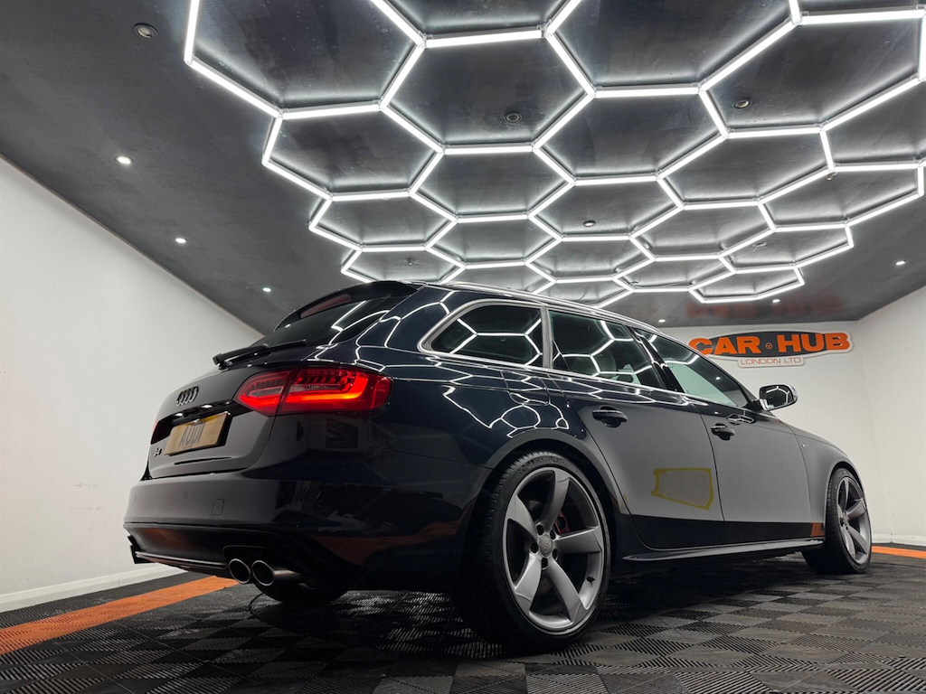 Audi S4 2015 3.0 Tfsi V6 Black Edition Estate S White #17