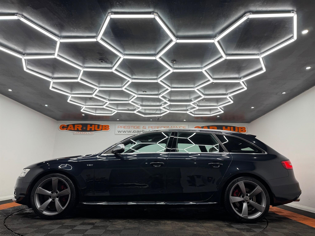 Audi S4 2015 3.0 Tfsi V6 Black Edition Estate S White #18