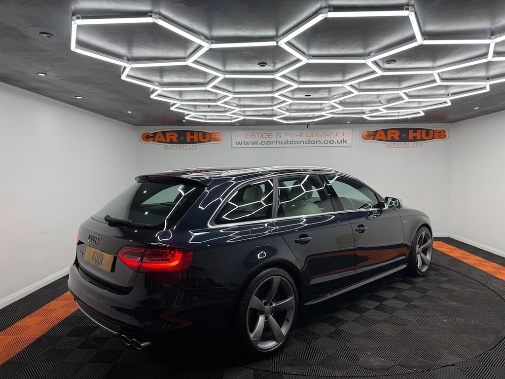 Audi S4 2015 3.0 Tfsi V6 Black Edition Estate S White #7