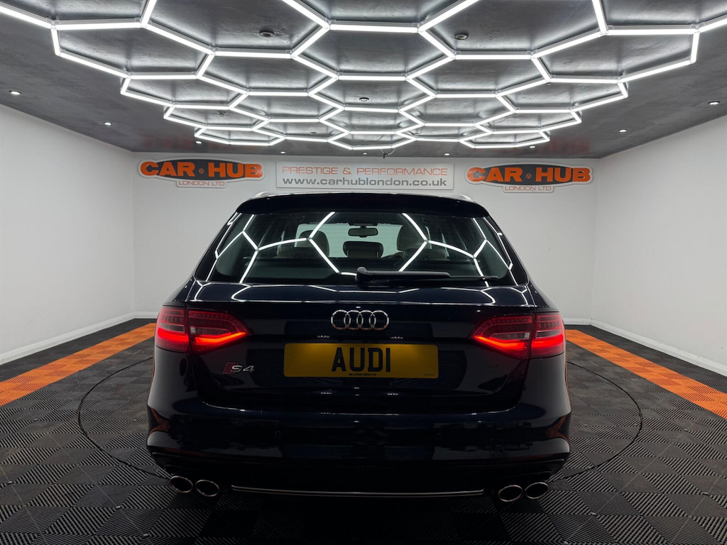 Audi S4 2015 3.0 Tfsi V6 Black Edition Estate S White #9