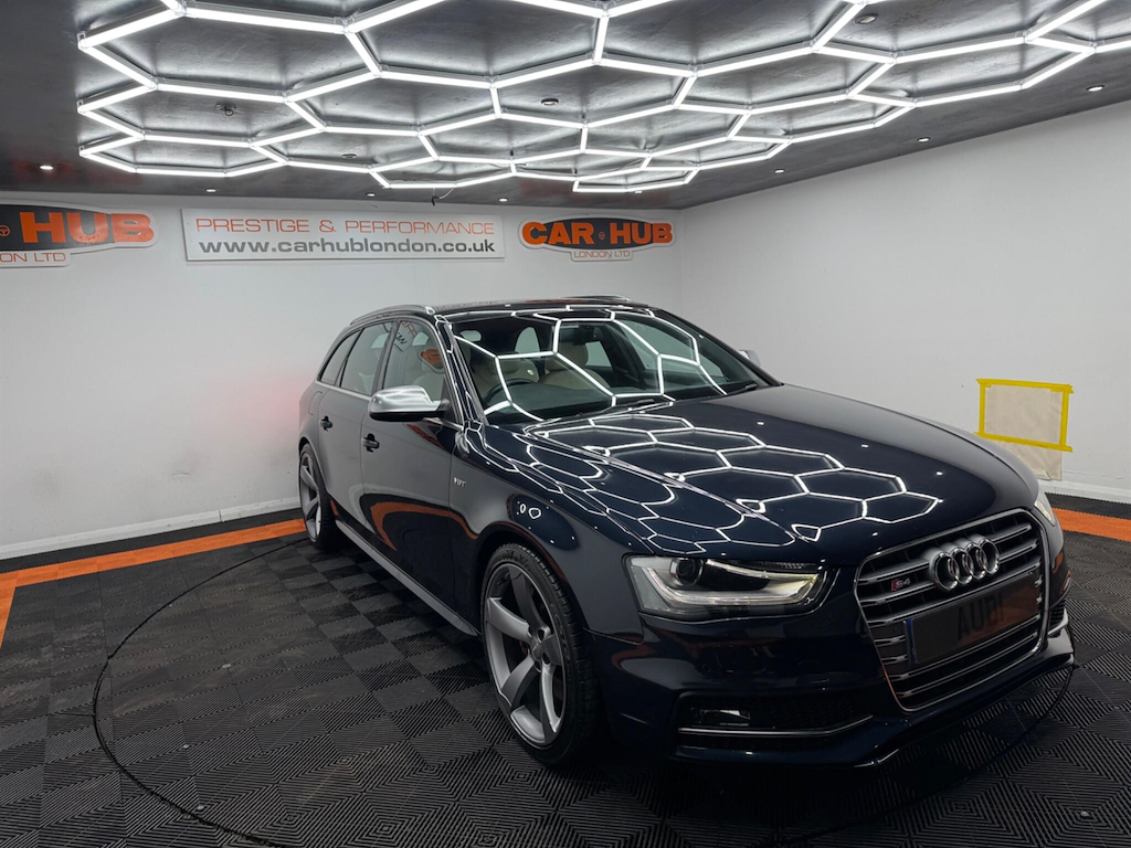 Audi S4 2015 3.0 Tfsi V6 Black Edition Estate S White #10