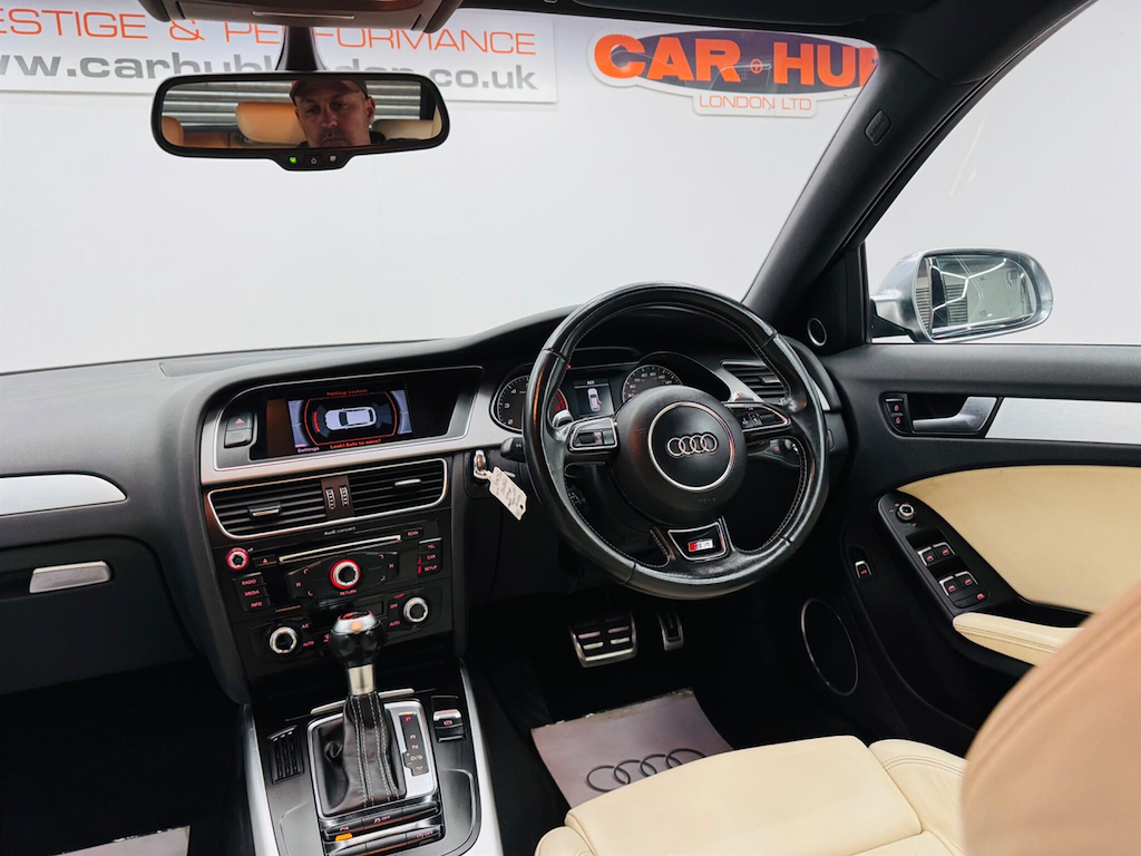 Audi S4 2015 3.0 Tfsi V6 Black Edition Estate S White #50