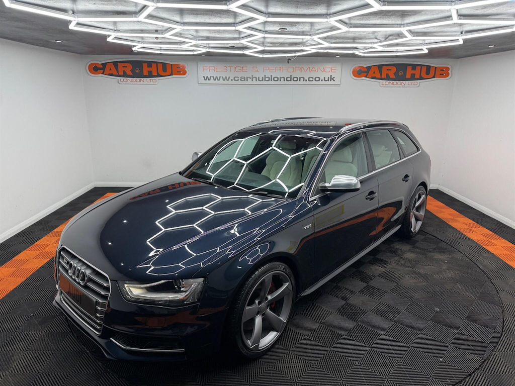 Audi S4 2015 3.0 Tfsi V6 Black Edition Estate S White #22