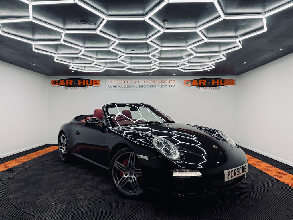 Porsche 911 3.8 997 Carrera S Cabriolet Pdk Black