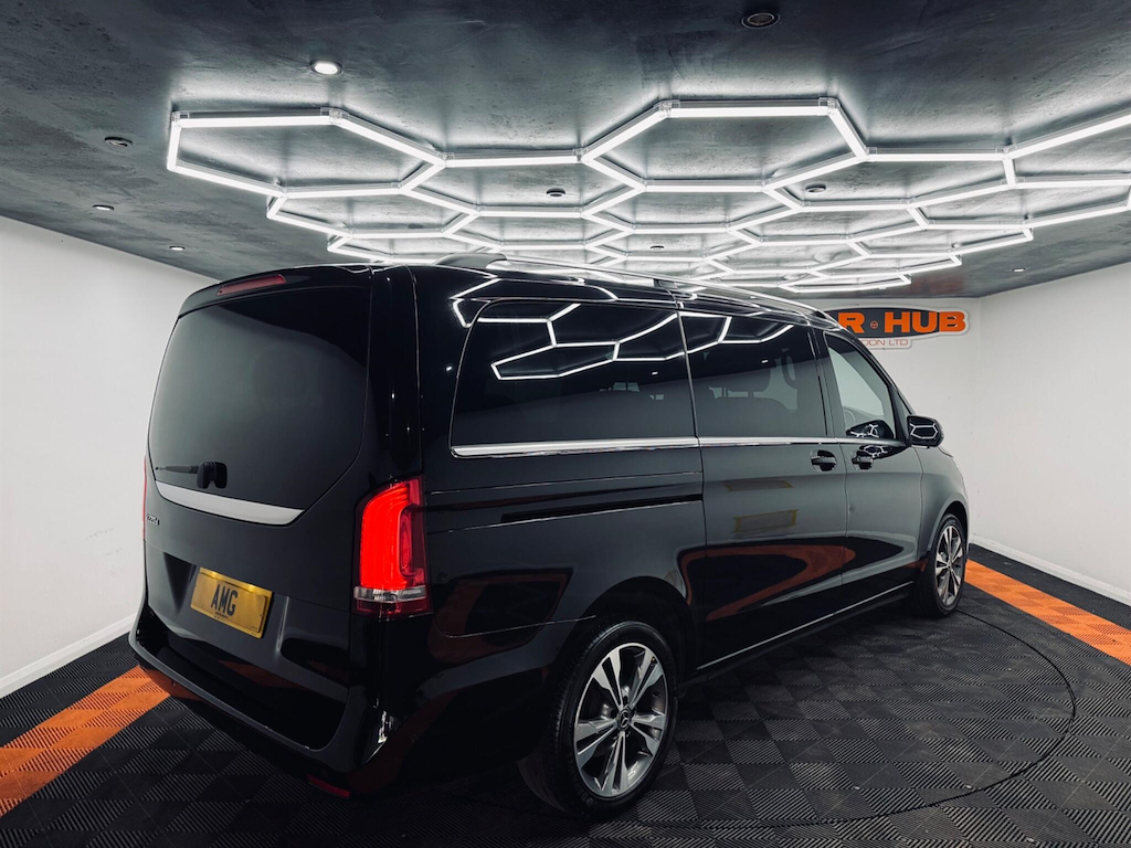 Mercedes-Benz V Class 2.2 Sport G-tronic Euro 6 Ss 8 Seat Lwb Black #5