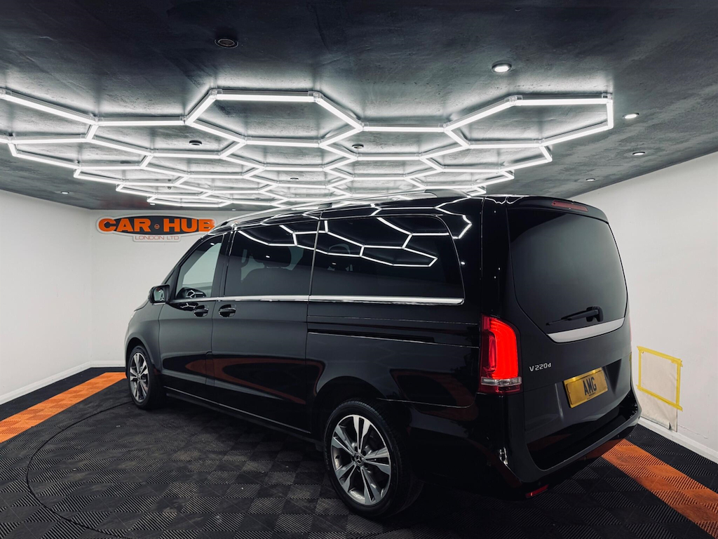 Mercedes-Benz V Class 2.2 Sport G-tronic Euro 6 Ss 8 Seat Lwb Black #3