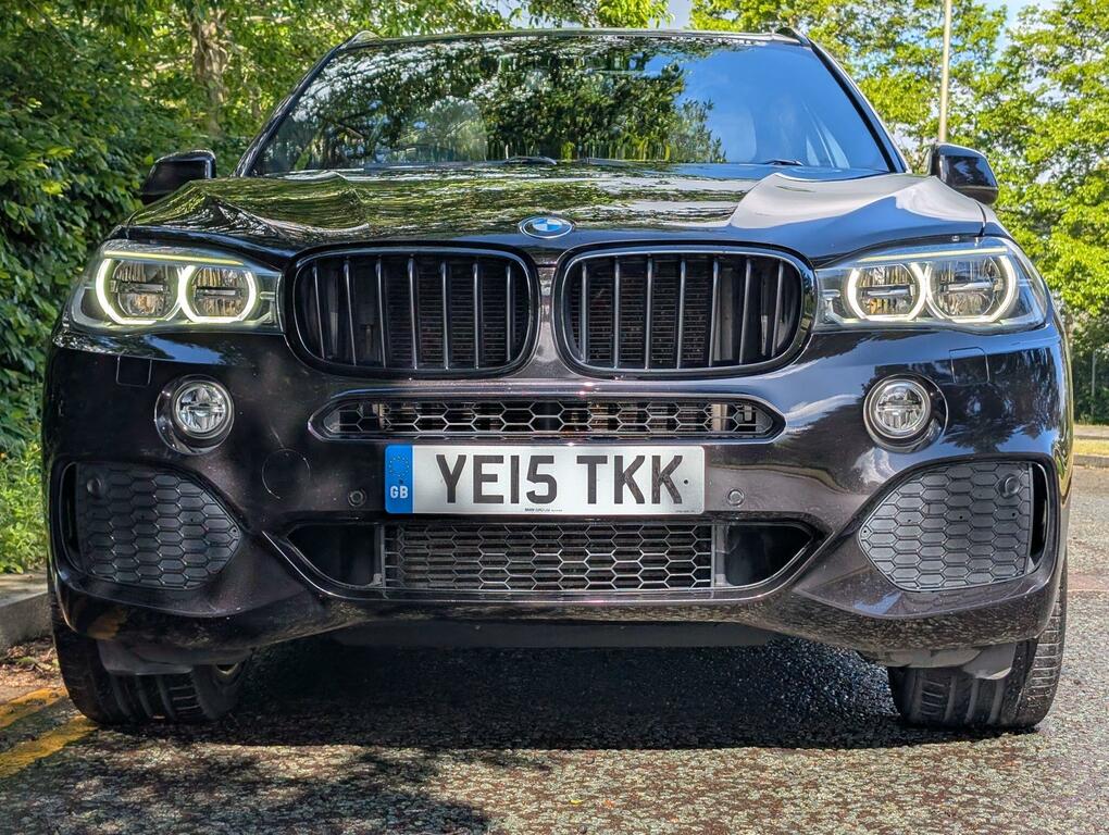 BMW X5 3.0 40D M Sport Xdrive Euro 6 Ss YE15TKK Black #4