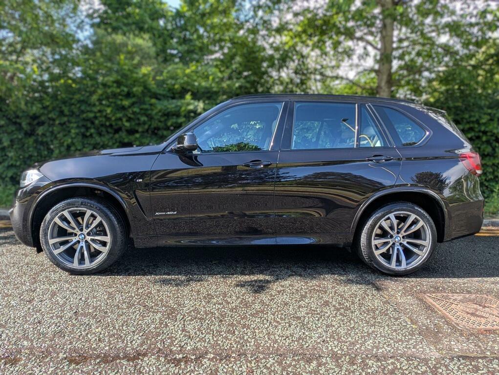 BMW X5 3.0 40D M Sport Xdrive Euro 6 Ss YE15TKK Black #5